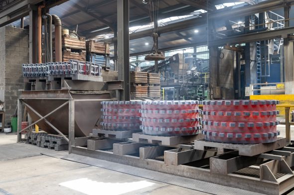 In den Werkshallen von Savimetal