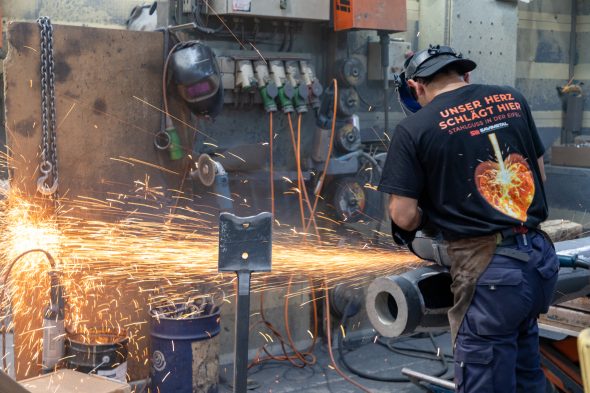In den Werkshallen von Savimetal