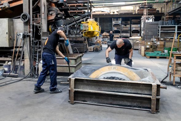 In den Werkshallen von Savimetal