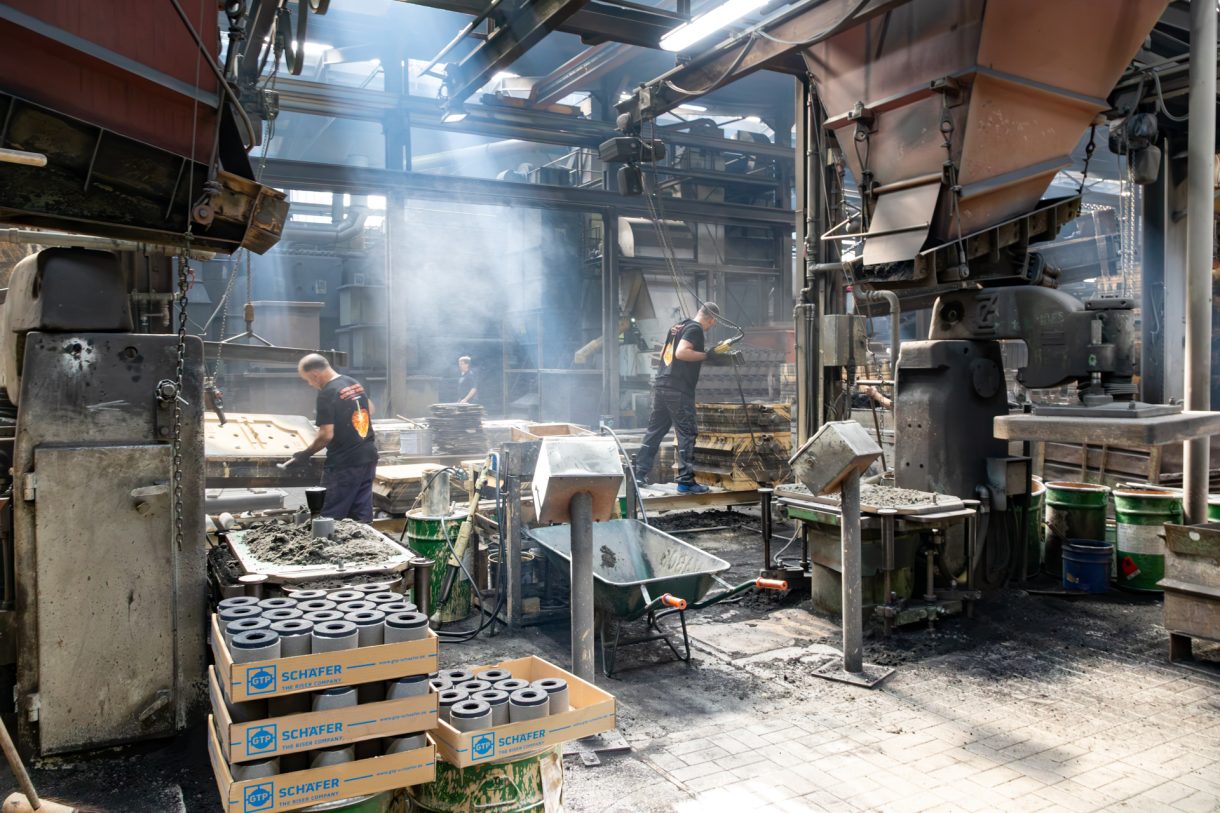 In den Werkshallen von Savimetal