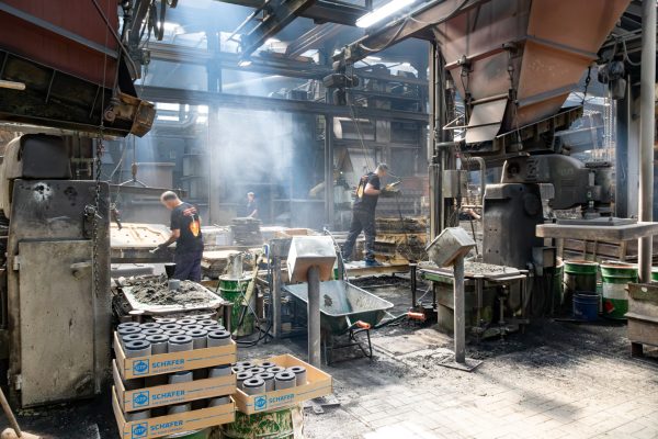 In den Werkshallen von Savimetal