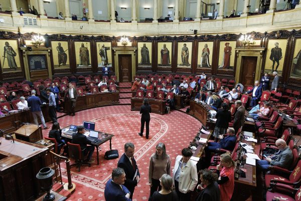 Sitzung im belgischen Senat am 3. April 2026