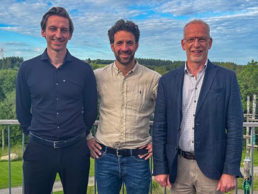 Christoph Hendrich, Thorsten Maraite und Edgar Ballmann (vlnr)