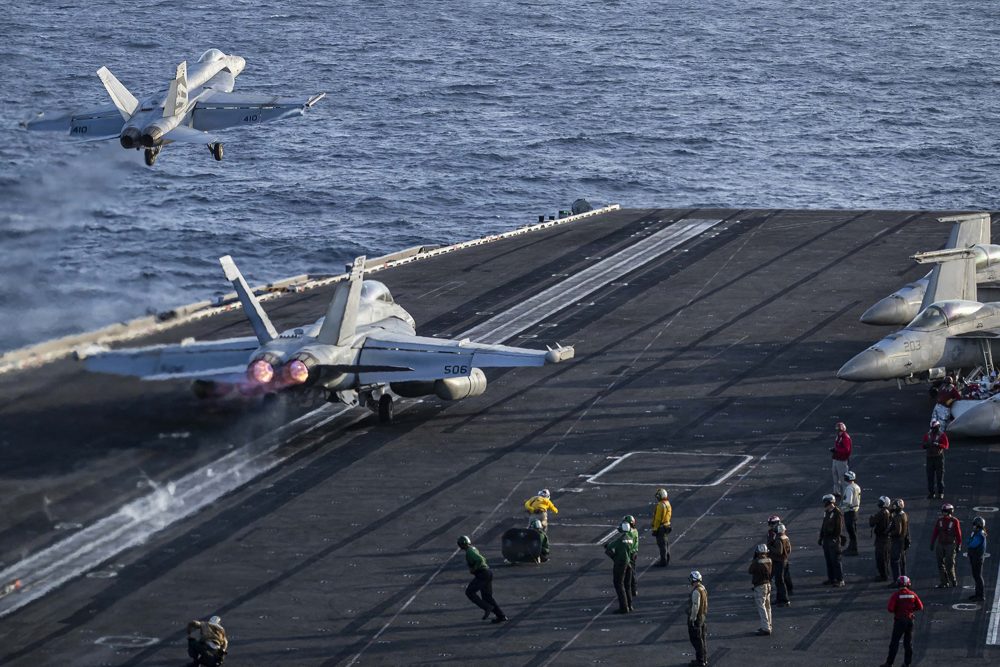 Der US-Flugzeugträger Abraham Lincoln