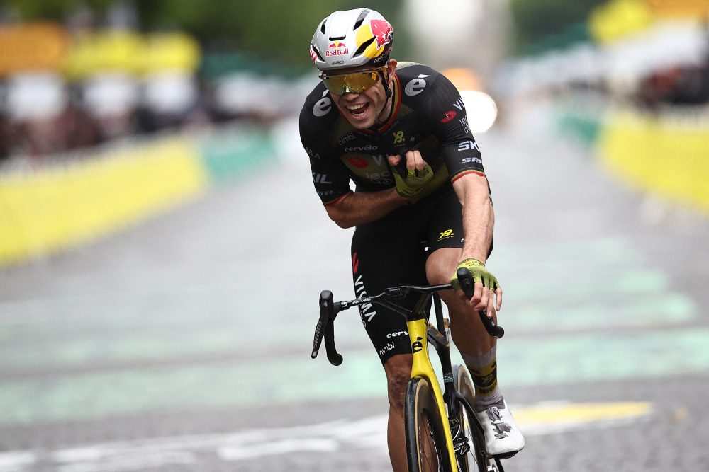 Wout Van Aert bei der letzten Tour de France 2025