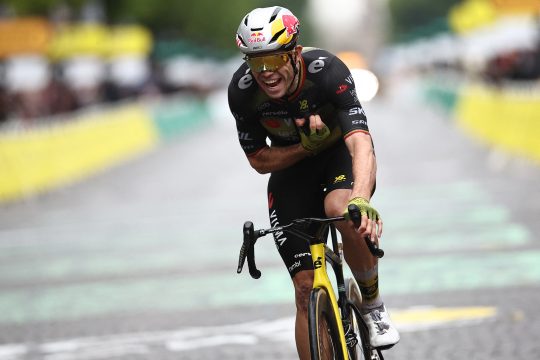Wout Van Aert bei der letzten Tour de France 2025