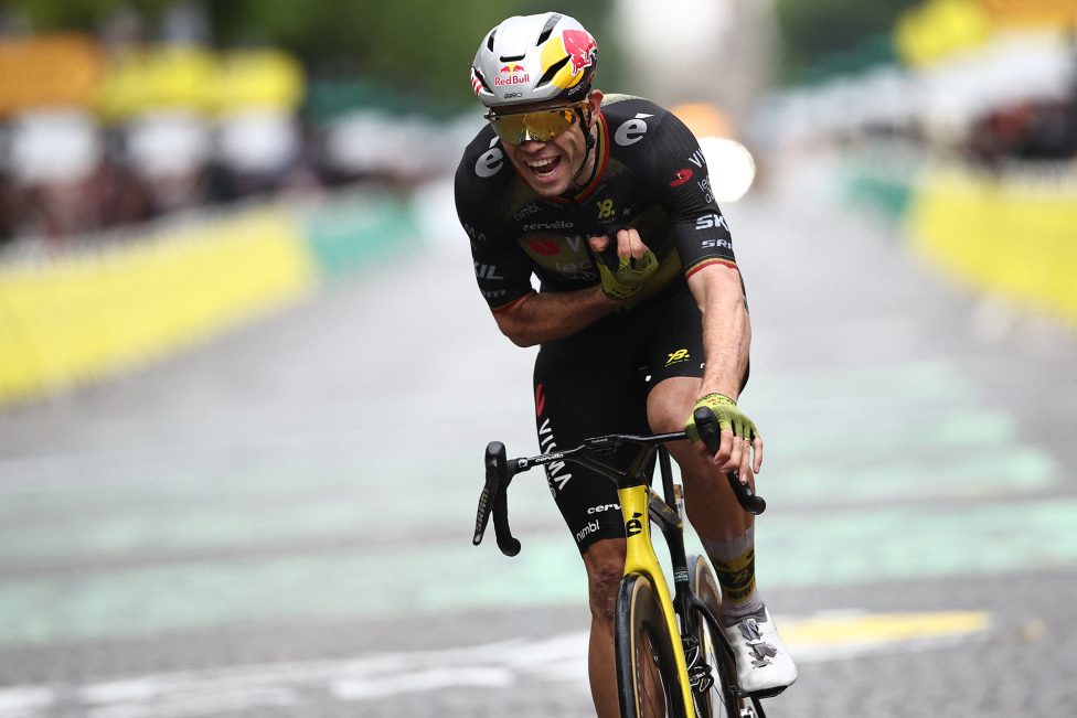 Wout Van Aert bei der letzten Tour de France 2025