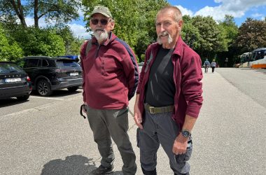 Wanderer bei der IVV-Europiade in Ostbelgien