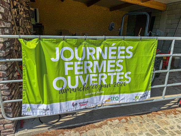 Banner zum Tag der offenen Tür am Chateau Berlieren