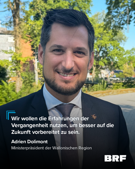 Der wallonische MP Adrien Dolimont