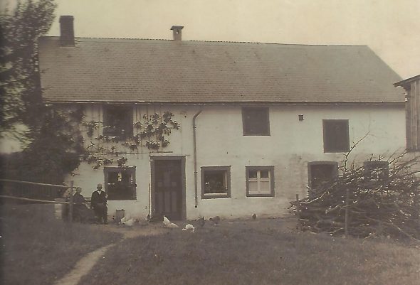 Altes Bild von einem Haus 1930