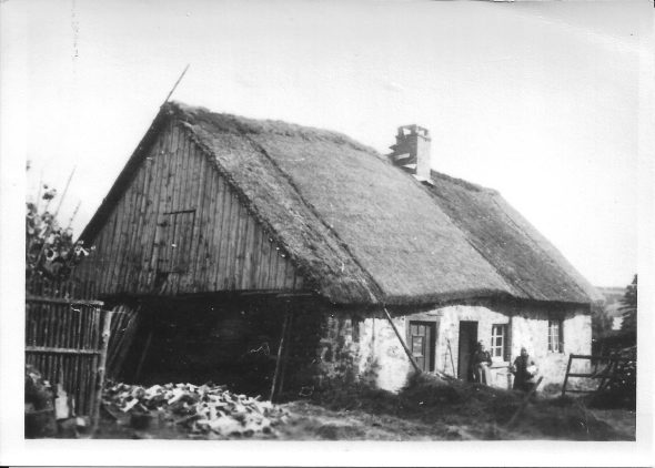 Altes Bild von einem Haus 1930