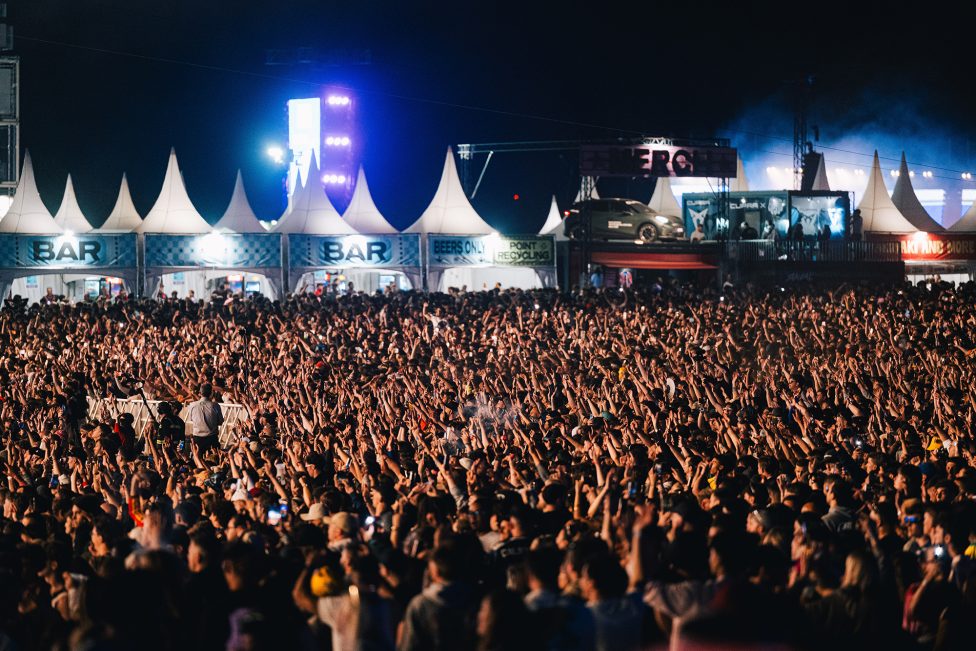 Festivalbesucher bei Les Ardentes am 2. Juli 2026