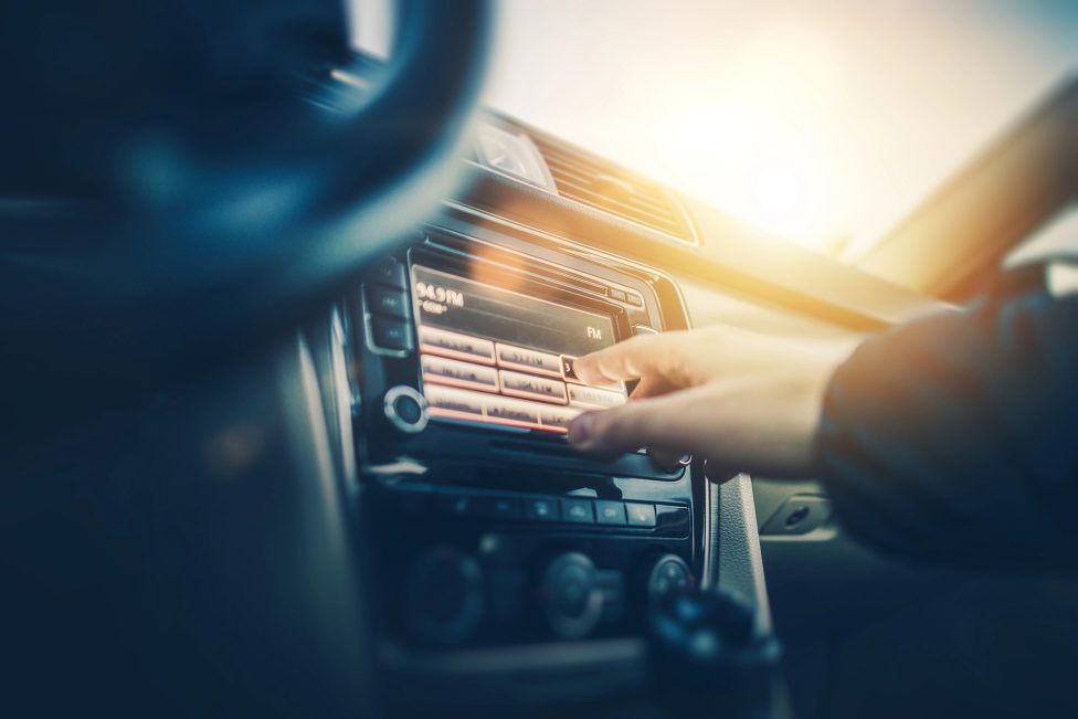 Autoradio mit Touchscreen