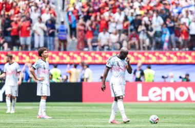 Spieler in Aktion auf dem Platz