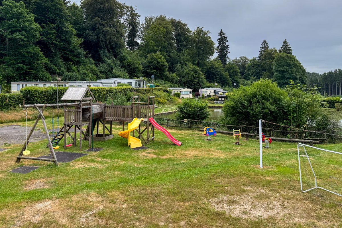 Spielplatz auf dem Camping