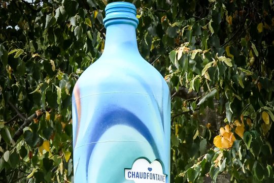 Gedenkskulptur für die Hochwasser-Katastrophe in Chaudfontaine