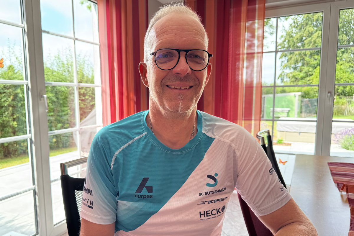 Organisator Daniel Wiesemes vom SC Bütgenbach
