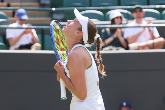 Elise Mertens nach erneutem Sieg in Wimbledon