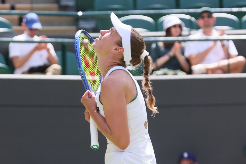 Elise Mertens nach erneutem Sieg in Wimbledon