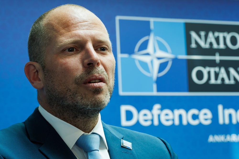 Theo Francken beim Nato-Gipfel in Ankara