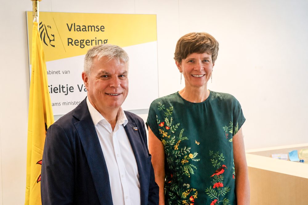 Gregor Freches und Cieltje Van Achter
