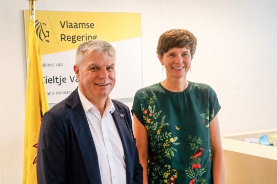 Gregor Freches und Cieltje Van Achter