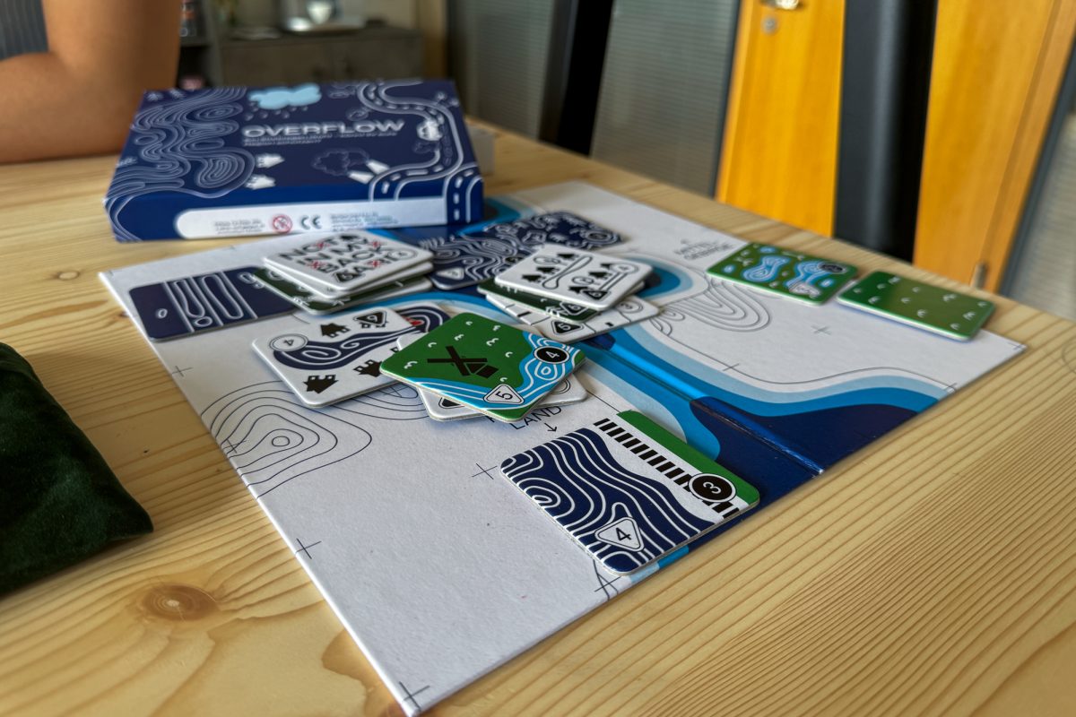 Das Brettspiel in Nahaufnahme