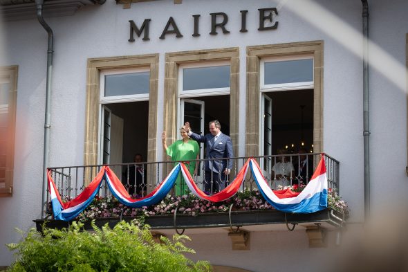 Luxemburgisches Großherzogpaar besucht Ulflingen