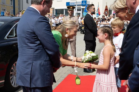 Luxemburgisches Großherzogpaar besucht Ulflingen