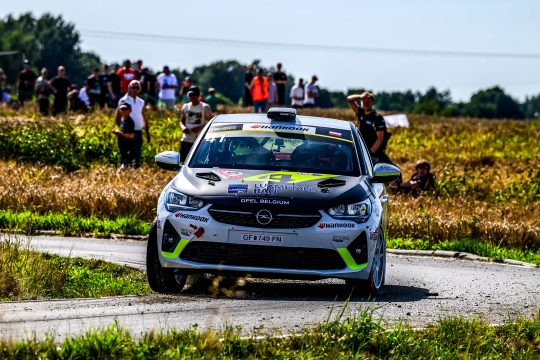 Tom Heindrichs/Jonas Schmitz bei der Rallye Polen