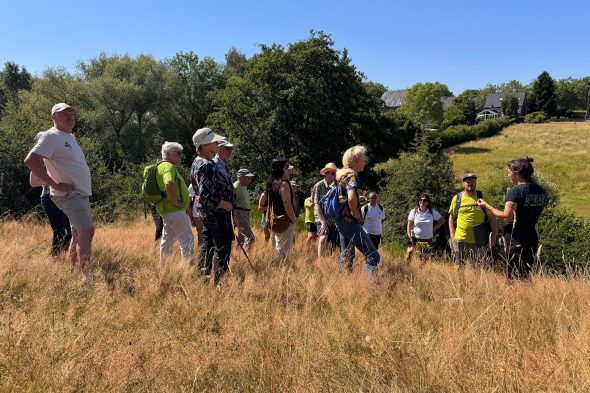 Spaziergang im Eupener Ortsteil Nispert zum Thema Wasserschutz
