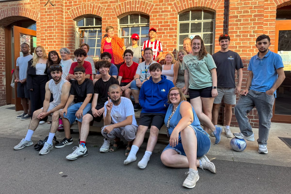 Die Truppe vom Jugendtreff X-Dream