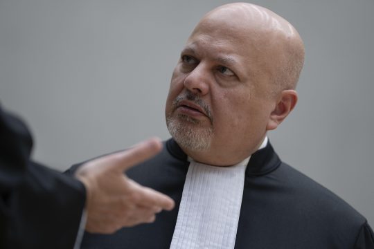 Karim Khan, Chefankläger des Internationalen Strafgerichtshofes