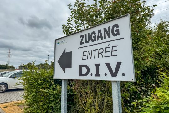 KFZ-Zulassungsstelle (DIV) in der Industriezone East Belgium Park in Lontzen