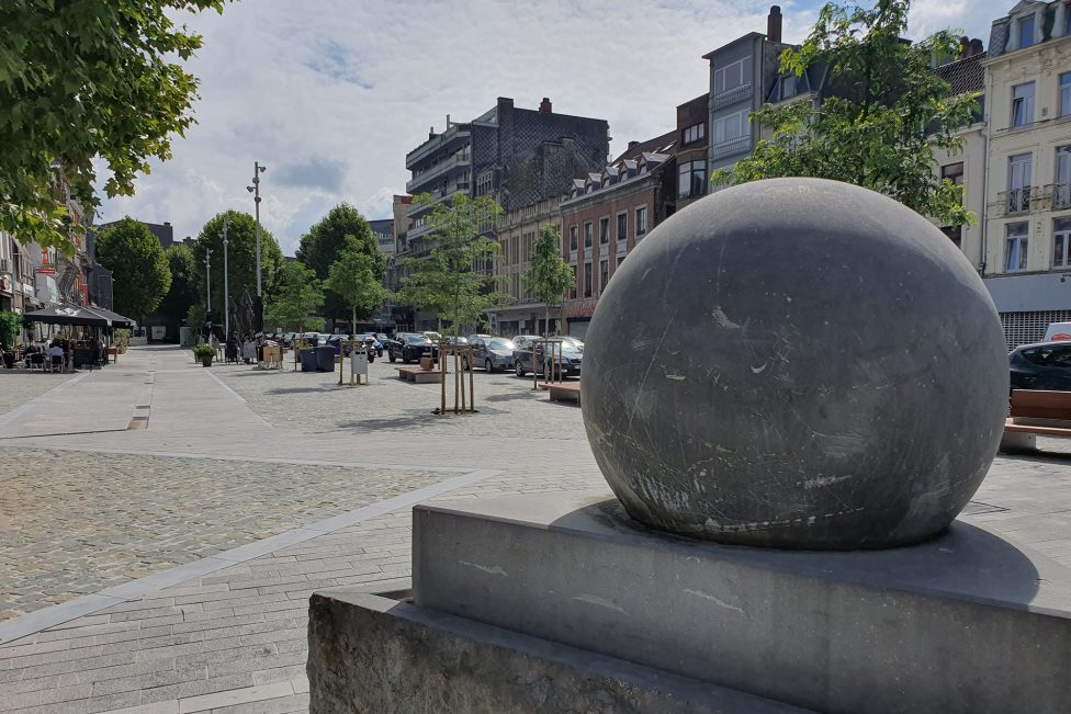 Place des Martyrs in Verviers