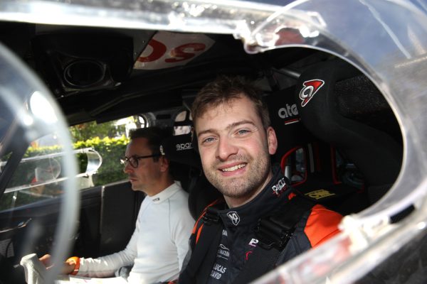 Maxime Potty und Renaud Herman im Auto