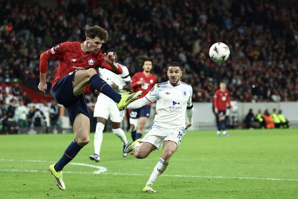 Thomas Meunier, hier im Europa-League-Spiel von OSC Lille gegen Aston Villa