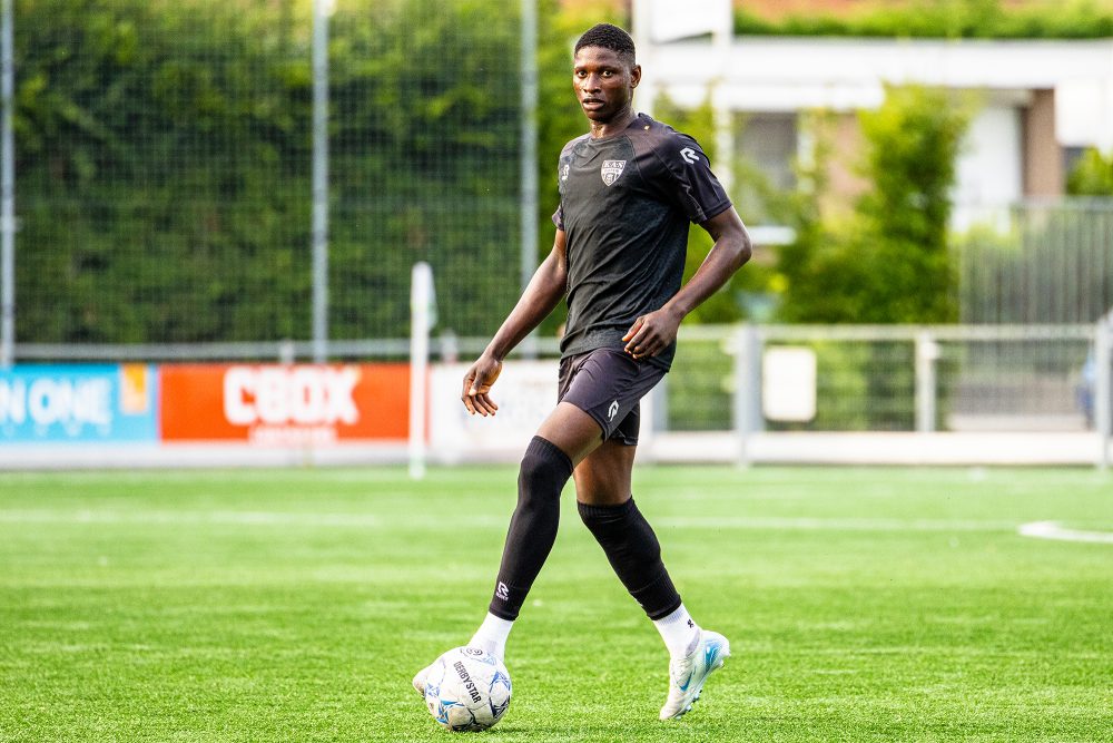 Michael Precious beim Training