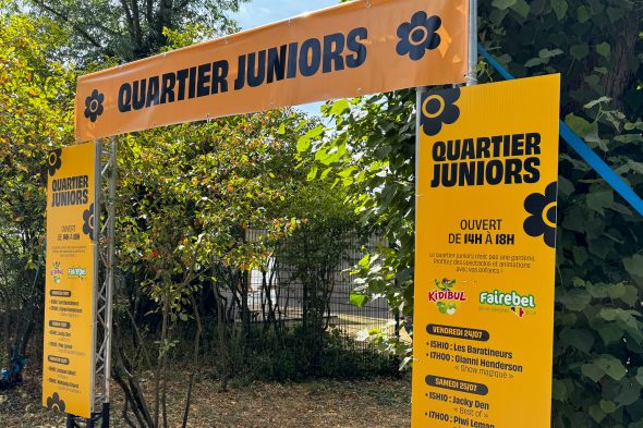 Eingang zum "Quartier Juniors"