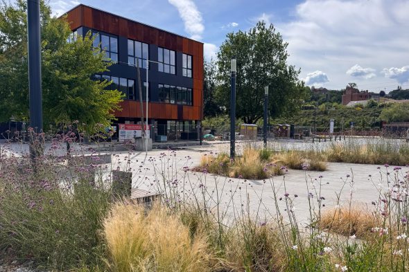 Neues Verwaltungsgebäude in Pepinster