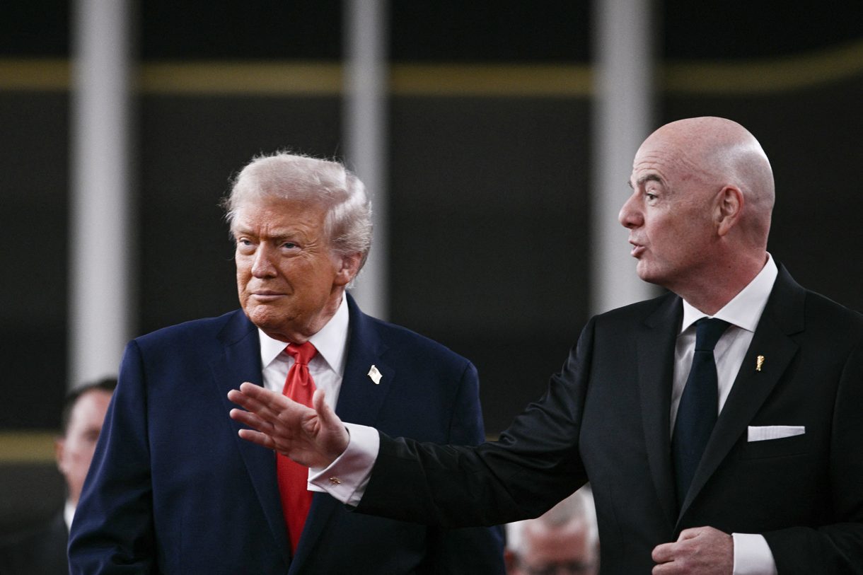 US-Präsident Trump und Fifa-Präsident Infantino