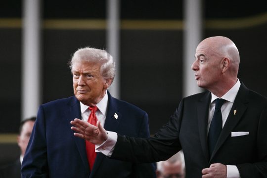 US-Präsident Trump und Fifa-Präsident Infantino