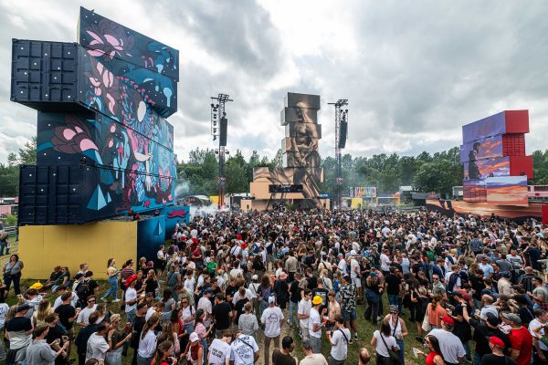 Das Werchter-Festivalgelände am 2. Juli 2026