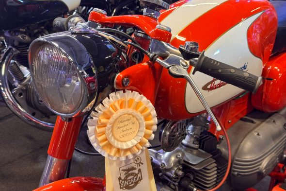 Eine Auszeichnung zu "Motorrad-Klassiker-Tag" in Sinsheim aus dem Jahr 2006