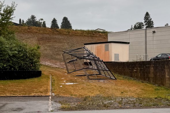 Sturmschäden in Büllingen