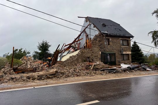 Sturmschäden in Büllingen