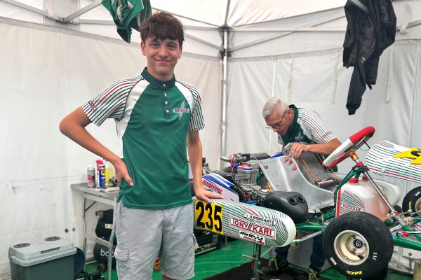 Kartfahrer Anthony Bongartz