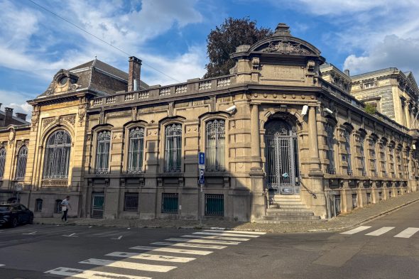 Der ehemalige Sitz der Nationalbank in Verviers