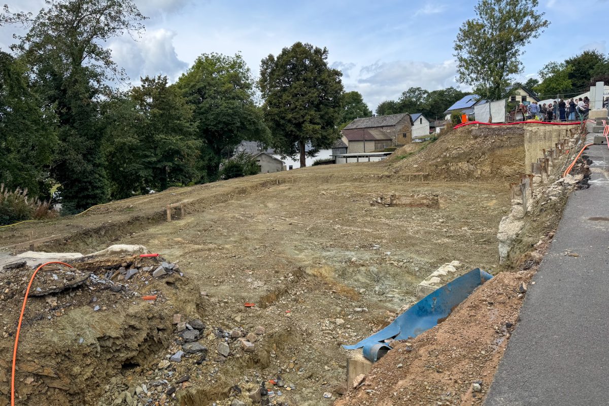 Grundsteinlegung für das Dorfhaus Wallerode